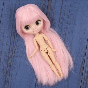 ICY DBS Blyth bjd middie muñeca 20 cm cara brillante personalizada cuerpo articulado desnudo explotar cabello y gesto de mano como regalo 240307