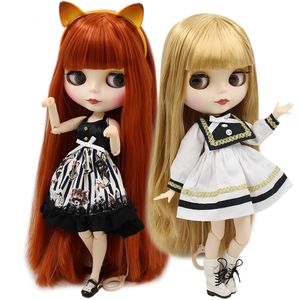 ICY DBS blyth pop 16 BJD speelgoed aangepaste gezamenlijke lichaam speciale aanbieding uitverkoop willekeurige ogen kleur naakt 30cm anime meisjes cadeau 240313