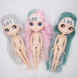 ICY DBS Blyth Pop 16 Joint Body speciale aanbieding frosted Gezicht Witte Huid 30 cm DIY BJD Speelgoed Mode Gift 240312