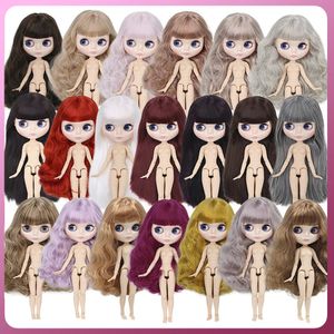 Glacé DBS Blyth poupée 19 articulations 1/6 30CM corps BJD poupée juste ton de peau brillant visage bricolage maquillage Costume poupée cadeaux pour les filles 240301