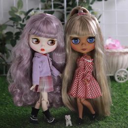 ICY DBS Blyth pop bjd gezamenlijke lichaam wit zwarte huid temperament rok casual sport rok 16 speelgoed 30 cm meisje cadeau anime SD 240304