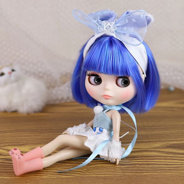 ICY DBS Muñeca Blyth bjd Cuerpo normal Piel blanca 16 Juguete 30 cm Regalo de niña Anime SD 240304