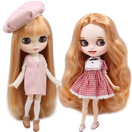 ICY DBS BLYTH Doll Combo Series NoBl2240 Honey Blonde Hair Blanc Skin Joint Corps Neo 16 BJD OB24 Anime Girl 240325