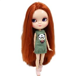ICY DBS – poupée série NoBL232, cheveux bruns rouges avec maquillage, corps articulé Azone S ob24, anime fille 240311