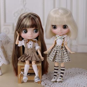 ICY DBS Middie Blyth Doll 18 BJD Corps joint Peau blanche Skin mignon jeu 20 cm Toys Doys Girls SD 240403