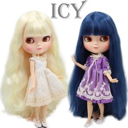 Icy Nude Doll-serie No.02 hetzelfde als Blyth met make-up, gezamenlijk lichaam, lagere prijs 1/6 30cm BJD LJ201031