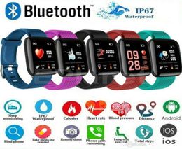 ID 116Plus Y68 D20 Polsband Smart Bands Bracelet kleurrijk scherm Fitness Tracker Stapsometer Hartslag Blooddruk Gezondheid Monit1760556