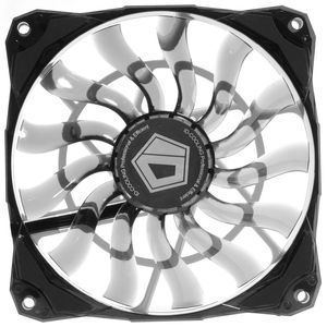 ID-COOLING – ventilateur de refroidissement contrôlé PWM, 120mm, avec caoutchouc anti-vibration, grand flux d'air de 53,6 cfm, mince, épaisseur de 15mm, pour petit boîtier