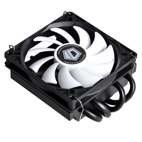 ID-COOLING IS-40X Ventilateur de refroidissement CPU 45 mm de hauteur Mini-ITX Refroidisseur à profil bas avec 92 x 92 x 15 mm Slim Big Airflow pour AM4 et LGA115X