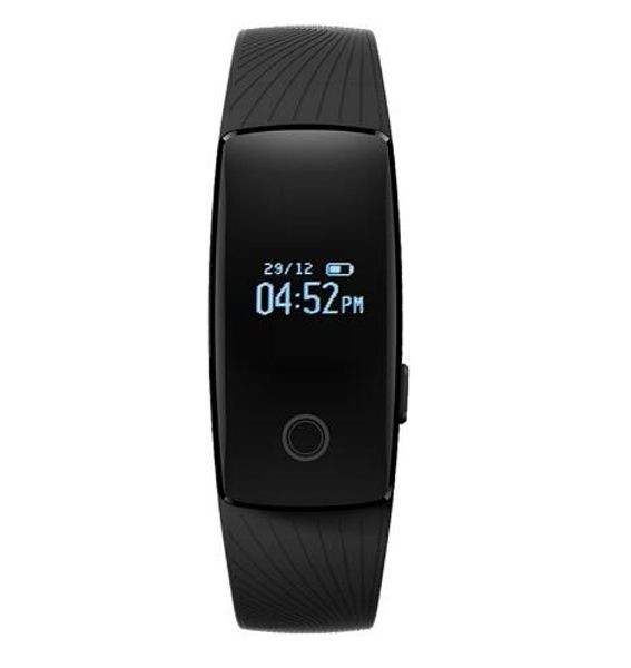 ID107 Bluetooth 4.0 Pulsera inteligente Banda Monitor de ritmo cardíaco 107 Pulsera Actividad Fitness Tracker para iPhone xiaomi