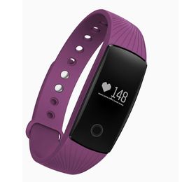 ID107 Bracelet intelligent Fitness Tracker sport moniteur de fréquence cardiaque montre intelligente podomètre passomètre caméra montre-bracelet pour iOS iphone Android