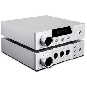 Livraison gratuite iDac-6 iHA-6 66 Set décodeur audio IDAC-6 IHA6 amplificateur de casque entièrement équilibré amplificateurs à tubes HIFI boîtier en aluminium Vqieu