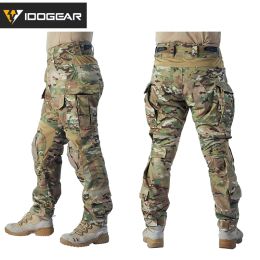 Idogear G3-broek Multi-camo gevechts broek Sport Tactische BDU-broek Winterjacht 3205