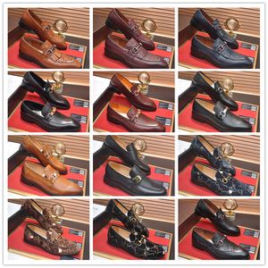 IDUZI designer mens chaussures habillées en cuir Metal snap Peas chaussures de mariage Fashion Flats conduite baskets Haute qualité Boîte d'origine