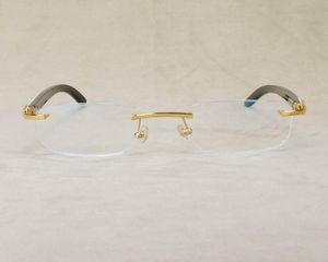 Ienbel Men Frames Glass For Buffalo Horn Crame Femmes Decoration Bifocal Reading Glasses9059624