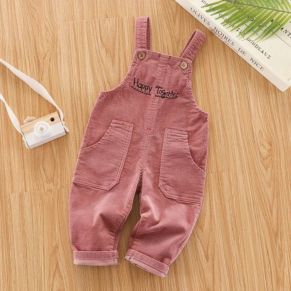 IENENS Enfants Bébé Garçon Vêtements Vêtements Pantalon Fille Denim Jumper Jeans Salopette Enfant En Bas Âge Combishort Salopette Enfants Pantalon 240108