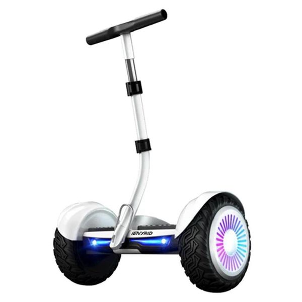 iENYRID K8 Scooter auto-équilibré 10 pouces Pneus tout-terrain 350W * 2 Moteur 16 km / h Vitesse maximale Batterie 4Ah pour 12 km Kilométrage 80 kg Charge APP Contrôle