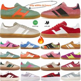 Sneakers Designer Casual Shoes Indoor Bold Bliss Pink Purple Collegiate Green Lucide Scarlet Cloud White Dark Blue Bird Gum Grootte Mens Wok03i#