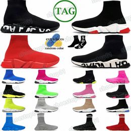 Speed Trainer 1.0 1 Blanco blanco Clear Sole Rojo Reciclado Graffiti Graffiti Gray Logotipo Clear Lace Amarillo Fluo Up Dark Beige Blue Mid Piazn5#