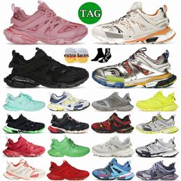 Piste 3 3.0 Trainer sneaker rose rose en cuir noir en cuir noir blanc argent multicle bleu rouge triple gris jaune néon jaune foncé métallique Lighnkpv #