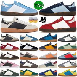 Handball spezials sneaker arctique nuit vif rouge clair rose rose hambourg collégial green oxyde marine gum aluminium noyau noire terre strata semi spark-spark designer chaussures