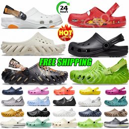 Sandalias de diseñador zapatillas Pollex Clag Classic Slides Men Women Triple Black Black Black Verde Rosa Red Red al aire libre Slipper Deg3kgzy#