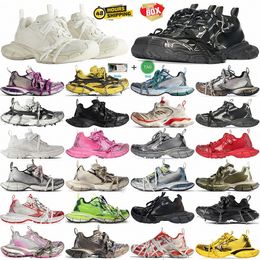 Sneakers Designer Chaussures Trainers Sneaker Femmes Hommes 3xl chaussures Chaussures Femmes en cuir noir Blanc Mesh nylon vert bleu foncé clair beige jaune rouge gris rose rose randonnée