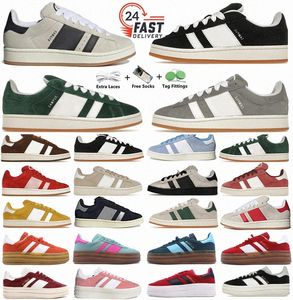 Designer schoenen 00s sneakers kern zwart suede groen kristal witte grijze mannen betere scharlaken wolken semi lucide blauw wonder roze fusion heren cbws#