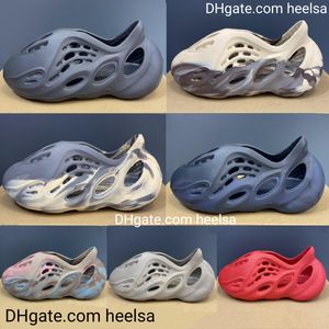 Toboganes para niños pequeños Corredores de espuma para niños Zapatillas Zapatos para niños Zapato para niños jóvenes Corredor para niñas para niños Tobogán de diseñador Ónix bermellón Mineral Azul Piedra Salvia Arena Luna Crema Arcilla