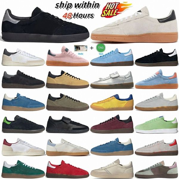 Sneakers Chaussures Trainers Sneaker Handball Shoe Mens Womens Ball Black Core Light Blue Navy Grey Gum Pink Night Arctic White Green Collegdmdr #