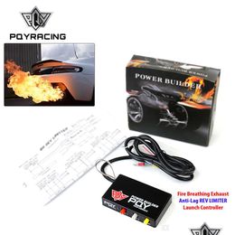 Bobine Pqy - Racing Power Builder Type B Flame Kits Uitlaat Ontsteking Rev Limiter Launch Control Pqy-Qts01 Drop Delivery 2022 M Dhlg8