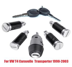 Contactslot Deurslot Vat Set Met 2 Sleutels Voor Vw Caravelle T4 19902003 Transporter Dubbele Staldeuren 2010139608838