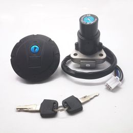 Contactslot Brandstof Gas Cap Lock Key Set Voor Kawasaki KLR650 KLR 650 1987-2007