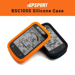 Étui en silicone IGPSPort BSC100S BSC 100S avec film d'écran de couverture de protection