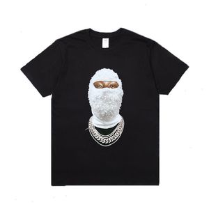 Ih nom uh nit t-shirt hiphop streetwear diamant gemaskeerde 3D shirts mode 1 hoogwaardige skateboard katoen t-shirt