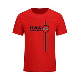 IHL9 Men's Fashion T-shirt Oversized 23 Nieuwe F1 Formule One Racing Team Simple Style T-shirt Driver Lewis Hamilton Digital 44 T-shirts met korte mouwen Kledingventilatoren Katoen