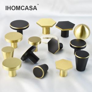 Ihomcasa Brass Gold Meubles Mobilières pour armoires et tiroirs Armoire de porte armoire de chaussures Pull accessoire de cuisine vintage