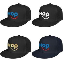 IHOP restaurante cupcake comida desayuno hombres y mujeres snap back baseballcap estilos personalizados Hip Hopflat brimhats Flash gold l188k