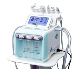 II Version multifonctionnelle 6in1 H2 O2 HYDRA DERMabrasion faciale Hydro Microdermabrasion Péléling Vacuum Sket Nettoyage Eau Aqua Ox9468674