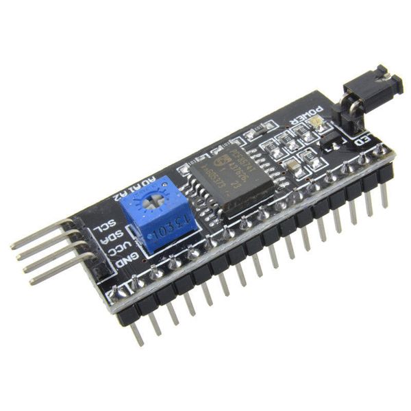 Port de Module de carte d'interface série IIC/I2C/TWI pour écran LCD Arduino 1602 B00146 BARD