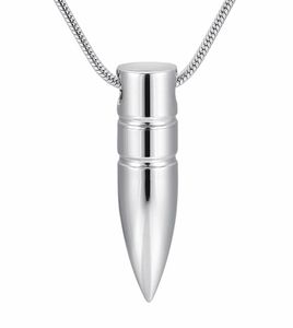 IJD9891 Nouvelle arrivée Manmale Memorial Ashes KeepSake Urn Pet Human Bullet Crémation Urn Pendant Collier For Ashes Hold Jewelry4068361