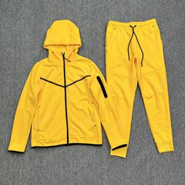 IK Sportswear Tech Pantalones de vellón Diseñador de chaquetas con capucha Space Cotos de algodón grues