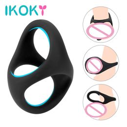 Ikoky Anel Peniano de Silicone, Brinquedo Sexyual Macio Para Huizen, Masturbador Masculino, Duplo Sexyy Pnis, Masculino Atr