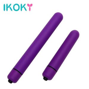 Ikoky Bullet Vibrator Dildo Vibrators voor vrouwen Av Stick Adult Sex Toys for Women Clitoris Stimulator GSPOT Massager SM S9217740300