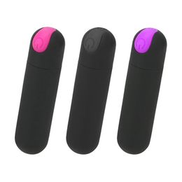 Ikoky Mini Bullet Vibrator USB RECHARGable G-spot Massager Finger Design Strong Vibration Sex Toys for Women Sex Shop 240325