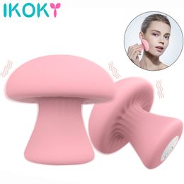 IKOKY – vibromasseur de Massage en forme de champignon, jouets sexy pour femmes, exercices serrés vaginaux, stimulateur de point G, Rechargeable par USB