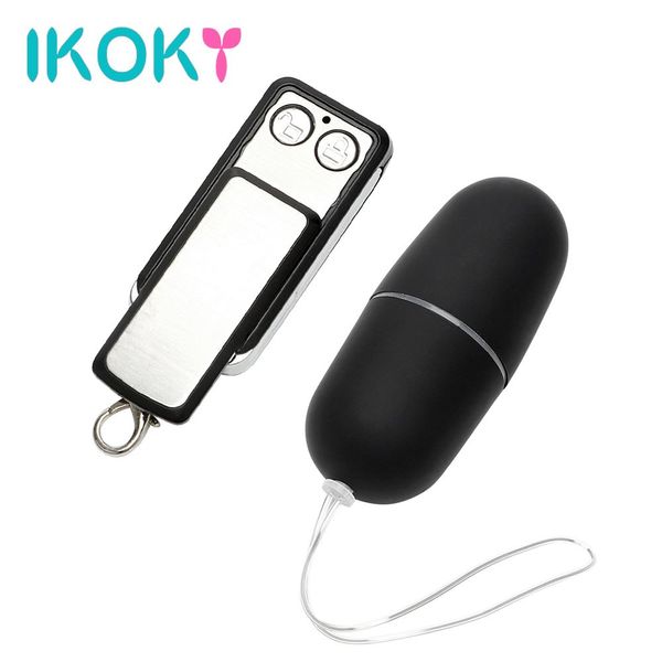 Ikoky Sex Products vibrant le vibrateur d'oeuf Remote sans fil Toys sexuels pour les femmes stimulatrice clitoris faloimitateur érotique Q170718