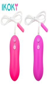 IKOKY Plug urétral vibrateur Sex Toys pour femmes oeuf vibrant télécommande étanche Mini balle vibrateur pénis Plug Massage Y14312899