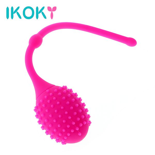 IKOKY Vaginal apretado ejercicio bola juguetes sexuales para mujeres mujer Koro vibrador tienda impermeable Kegel ejercicio entrenadores bola de silicona S1018