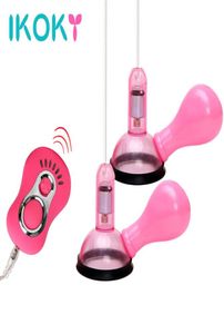 Ikoky Vibrant Minpple Sucker Sex Product Breast Clitoris Stimulator Minde Pompe Masseur 7 Vibrator Speed Sex Toys for Women S1011990986